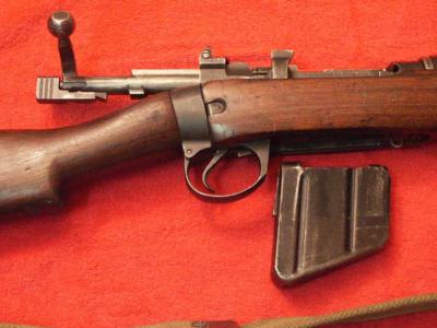 Karabin Lee-Enfield No.4 Mk1 oraz pistolet maszynowy Thomson M1928M1A1